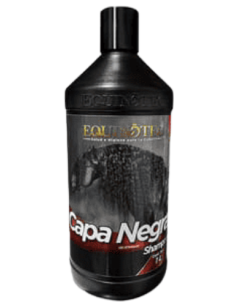 Meta title-Capa negra (shampoo para caballo) 1 litro
