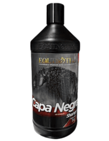 Meta title-Capa negra (shampoo para caballo) 1 litro