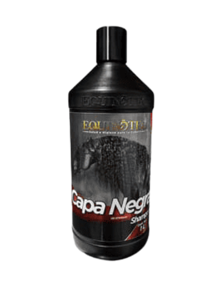 Meta title-Capa negra (shampoo para caballo) 1 litro