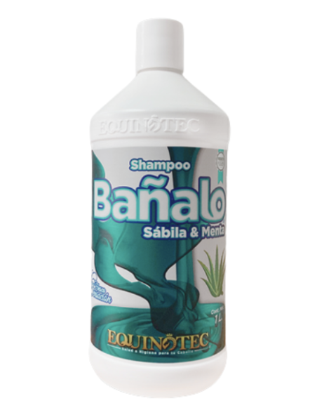 Meta title-Bañalo sabila y menta (shampoo p-Caballo) 1l