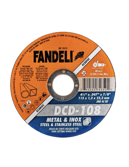 Meta title-Disco corte delgado metal inox 41-2 eco 115x1.2x22.22