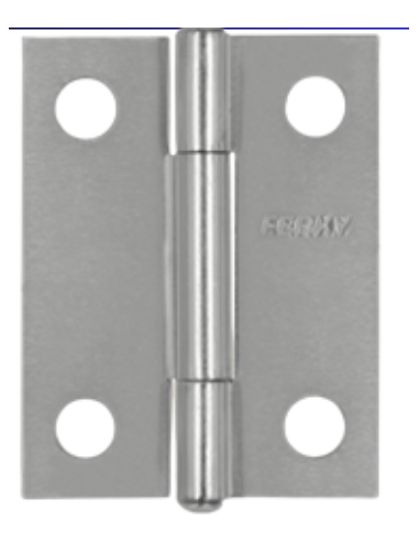 Meta title-Bisagra acero 2 x 1.16 s-Tornillo