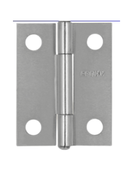 Meta title-Bisagra acero 2 x 1.16 s-Tornillo