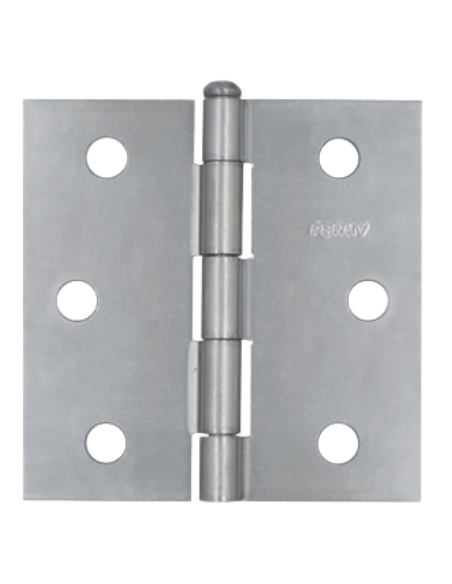 Meta title-Bisagra acero 2.5 x 1.75 s-Tornillo