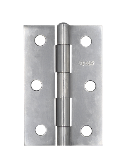 Meta title-Bisagra acero 3 x 2.25 s-Tornillo
