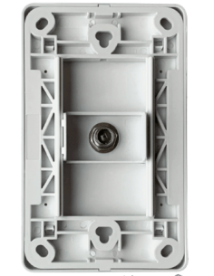 Meta title-Placa blanca toma coaxial 2