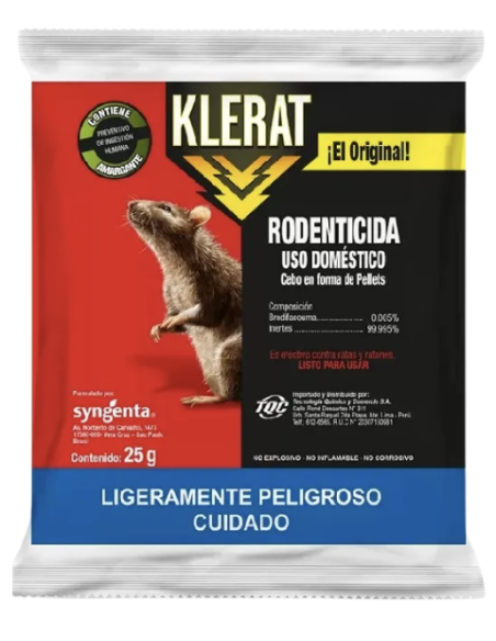 Meta title-Caja klerat pellets 25g (40 bolsitas)