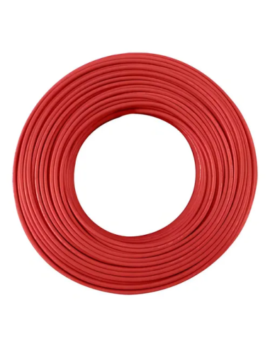 Meta title-Cable iusa thw num10 100mt rojo