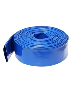 Meta title-Manguera plana riego lay flatazul 4 50mt