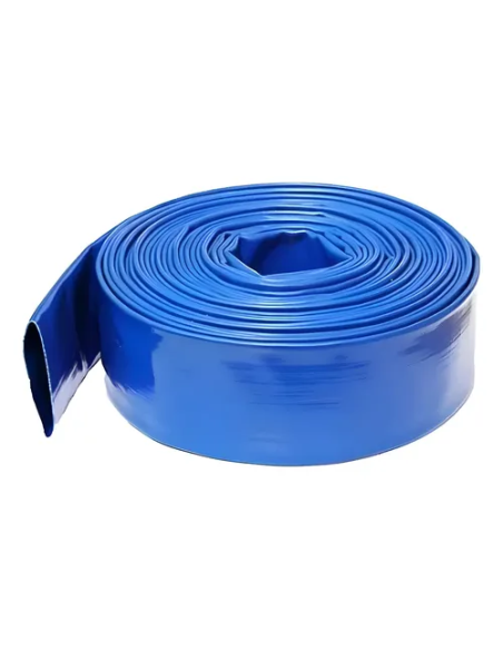 Meta title-Manguera plana riego lay flatazul 4 50mt