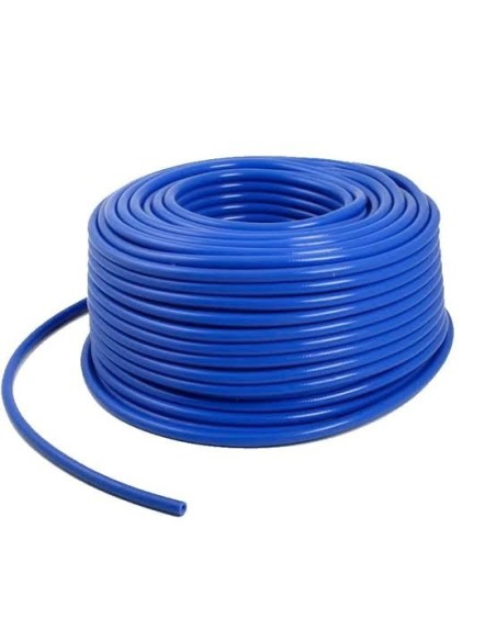 Meta title-Manguera silicon azul solida 1-2 100mt