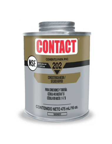 Meta title-Pegamento pvc dorado 1-8 lt 4oz