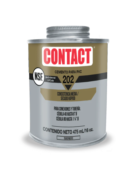 Meta title-Pegamento pvc dorado 1-4 lt 8 oz