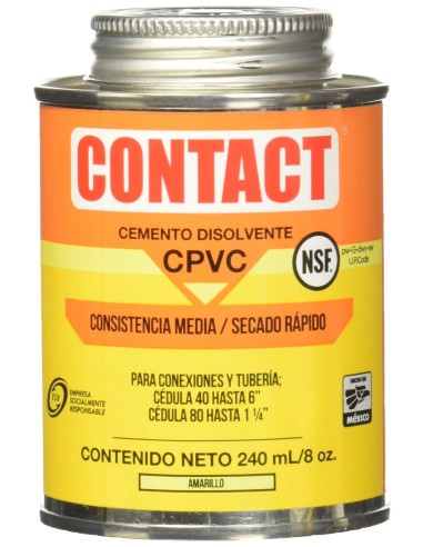 Meta title-Pegamento cpvc amarillo 1-8 lt 4 oz
