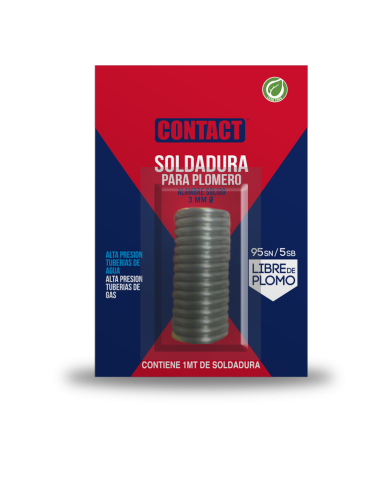 Meta title-Soldadura contac roja 1 m 95sn-5sb