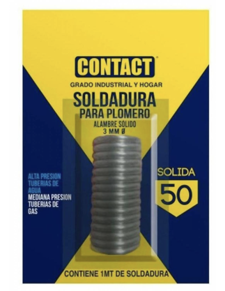 Meta title-Soldadura contac amarilla 1 m 50