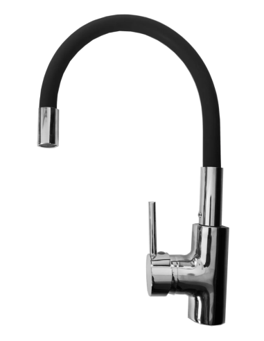 Meta title-Monomando negro cuello silicon 62401 ekon