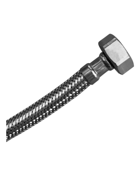 Meta title-Manguera fil nox acero inox. lav-Freg 40cm 1-2-1-2