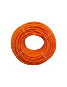 Meta title-Poliducto naranja corrugado 1-2 100 mts maxiflex