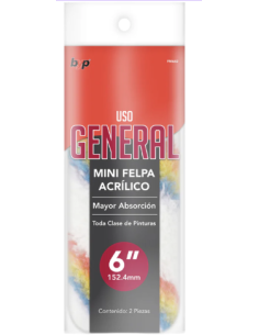 Meta title-Mini felpa acrilico 6 2 pack