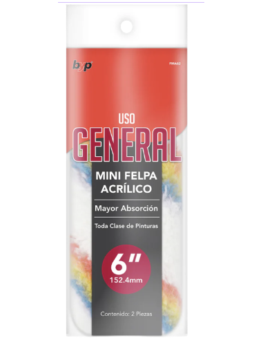 Meta title-Mini felpa acrilico 6 2 pack